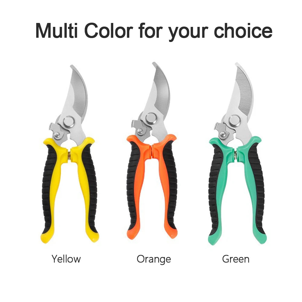 190mm Bypass Garden Pruner, Colour Options