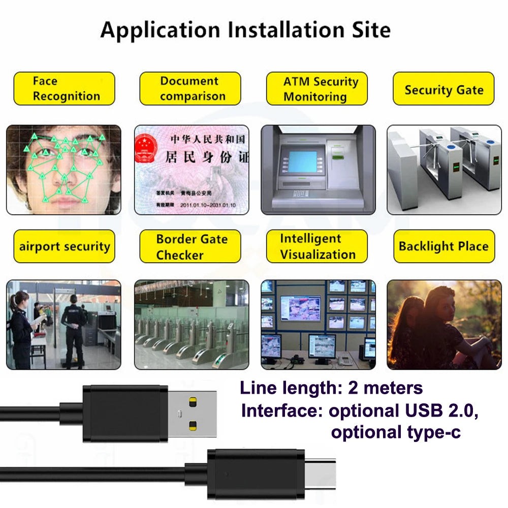 1080P Mini Type‑C USB Video Camera for Android