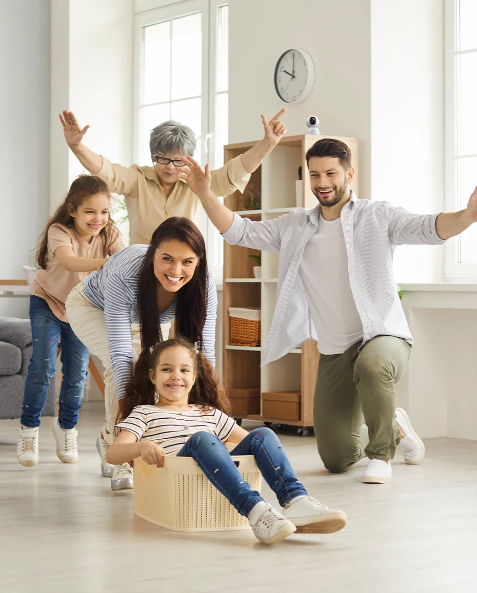 Baseus 3MP 2K Pan & Tilt Home Security Camera