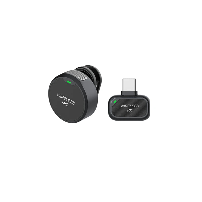 Wireless Lavalier Microphone - USB-C or Lightning