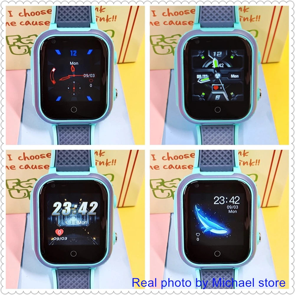 4G Kids Smart Watch GPS WiFi Video Call SOS Camera Tracker