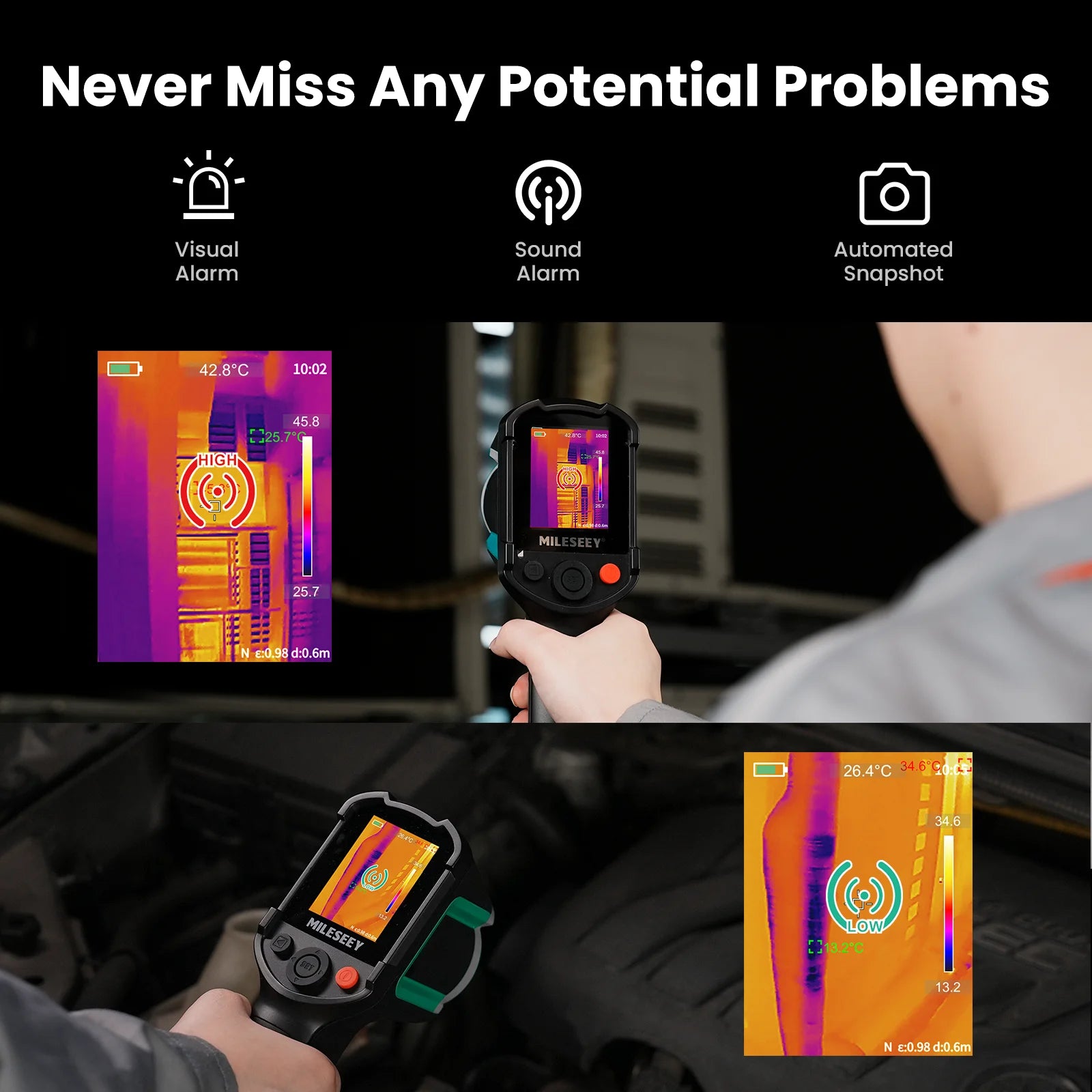Thermal Imaging Camera 320x240 TR20 Pro with 2.8" Display -20°C to 550°C