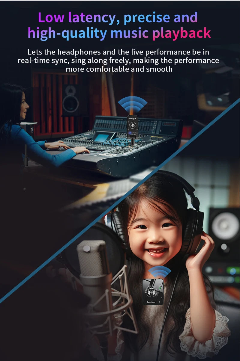 Wireless IEM System 1-to-1 Compact Transmitter & Receiver Kit
