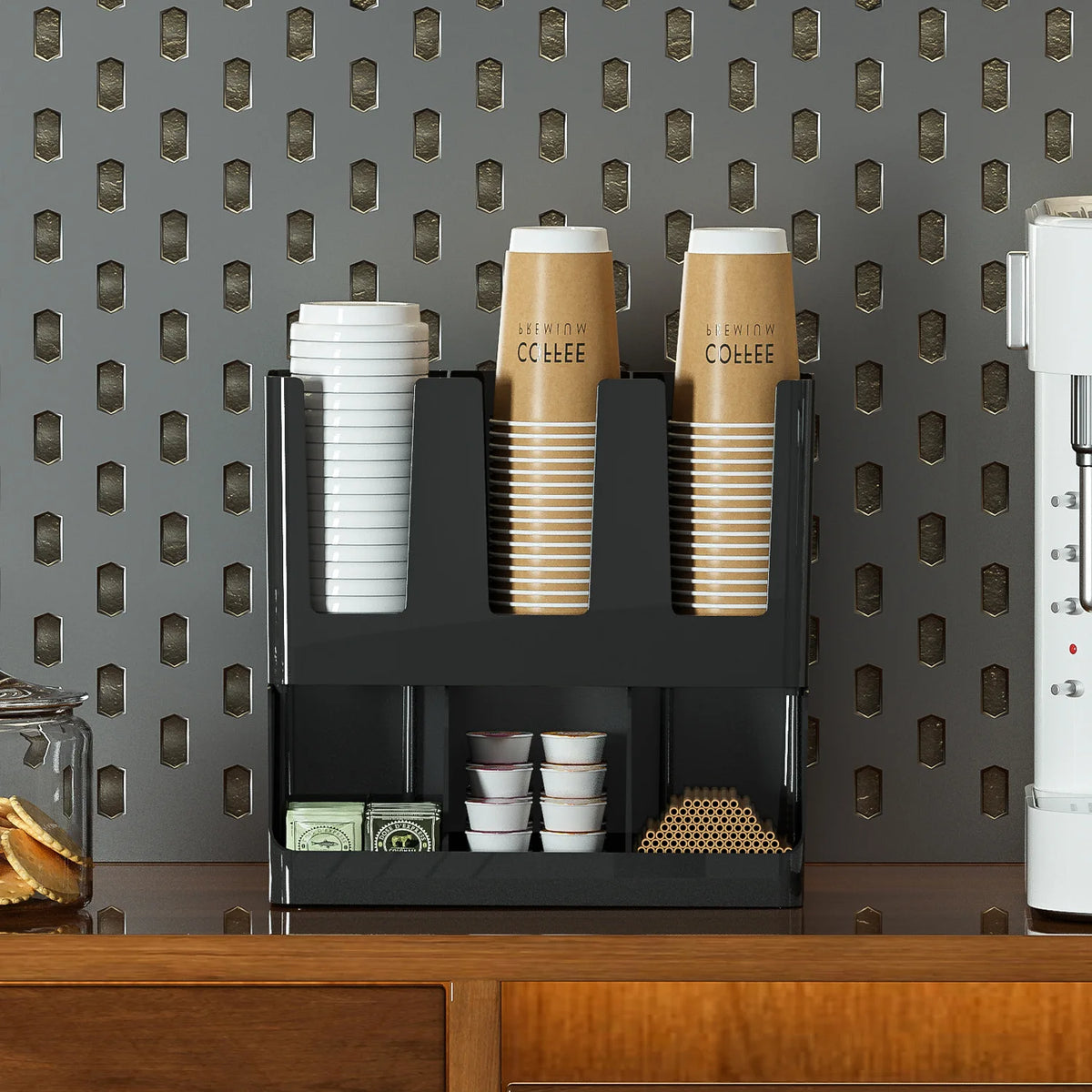 Væghængt Kaffestation-Organisator