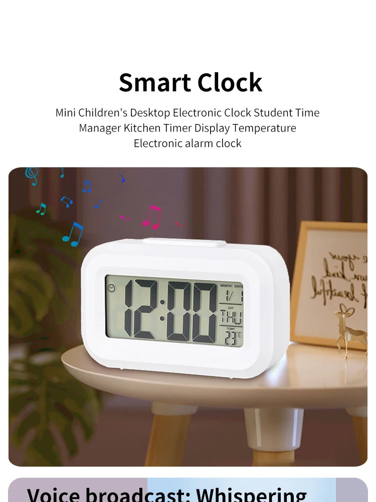 Mini Alarm Clock with Countdown Timer