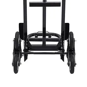 Stair Climbing Cart 460lbs Capacity, Portable Folding Trolley with 6 Wheels, Stair Climber Hand Truck with Adjustable Handle for Pulling, All Terrain Heavy Duty Dolly Cart for Warehouse (Style-C)
