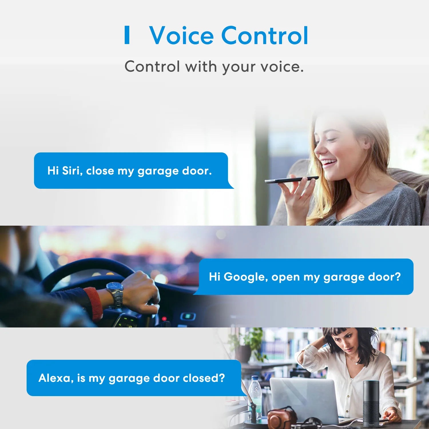 Meross HomeKit Smart WiFi Garage Door Opener
