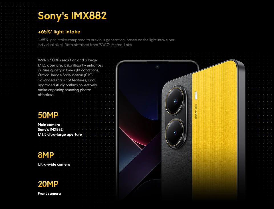 Global Version POCO X7 Pro Smartphone with 1.5K AMOLED & 50MP OIS Camera