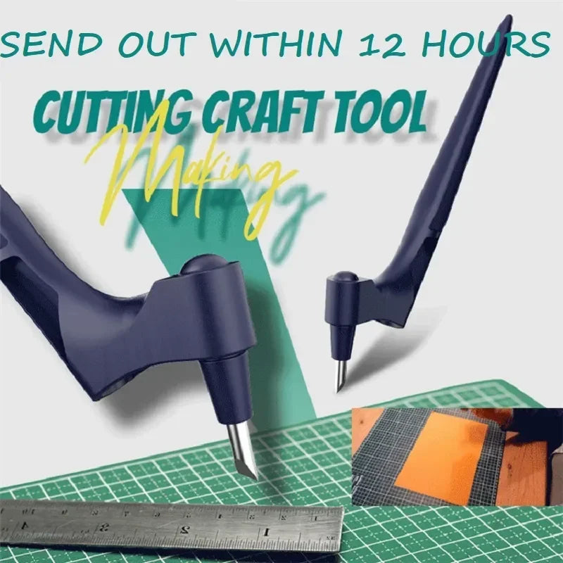360° Rotating Blade Craft Cutting Tool for Precise DIY Designs