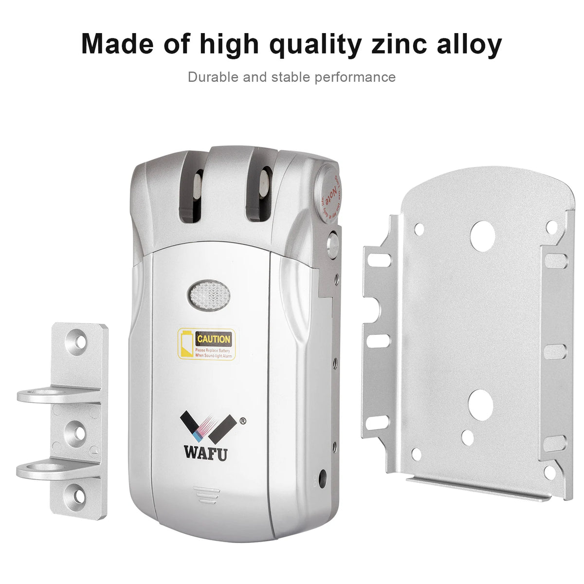Wafu 019 Remote Control Door Lock Smart Lock Remote Control Invisible Locks Electronic Wireless Keyless Door Locks Dealbolt Lock