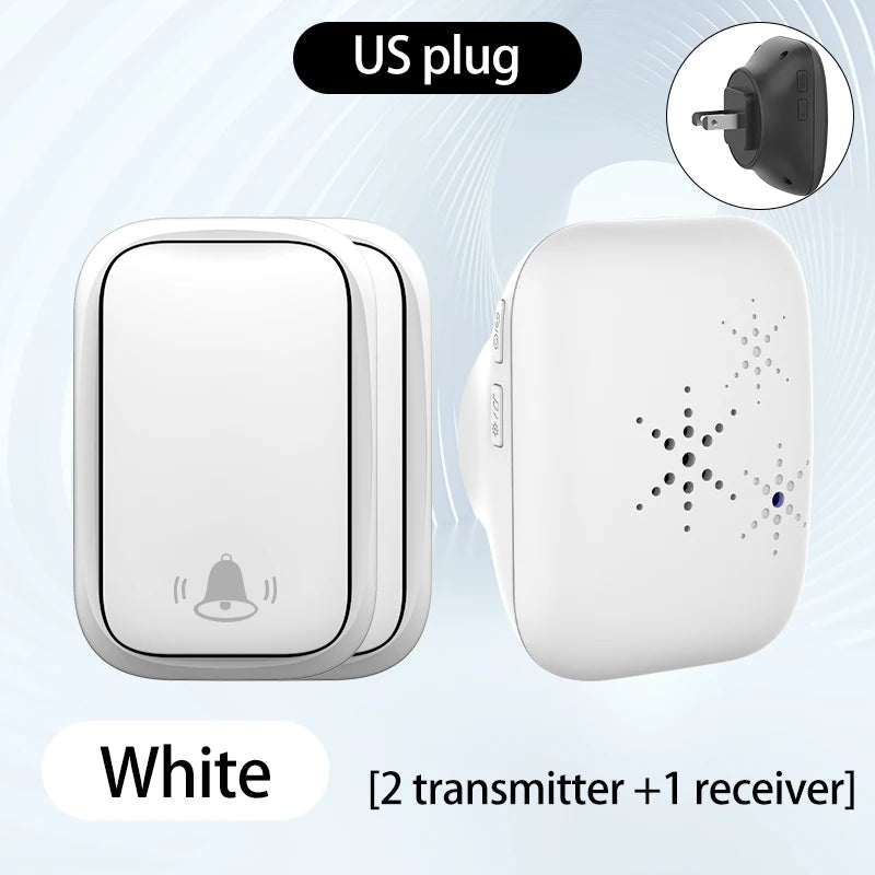 Self-Powered Wireless Doorbell with Chime Options