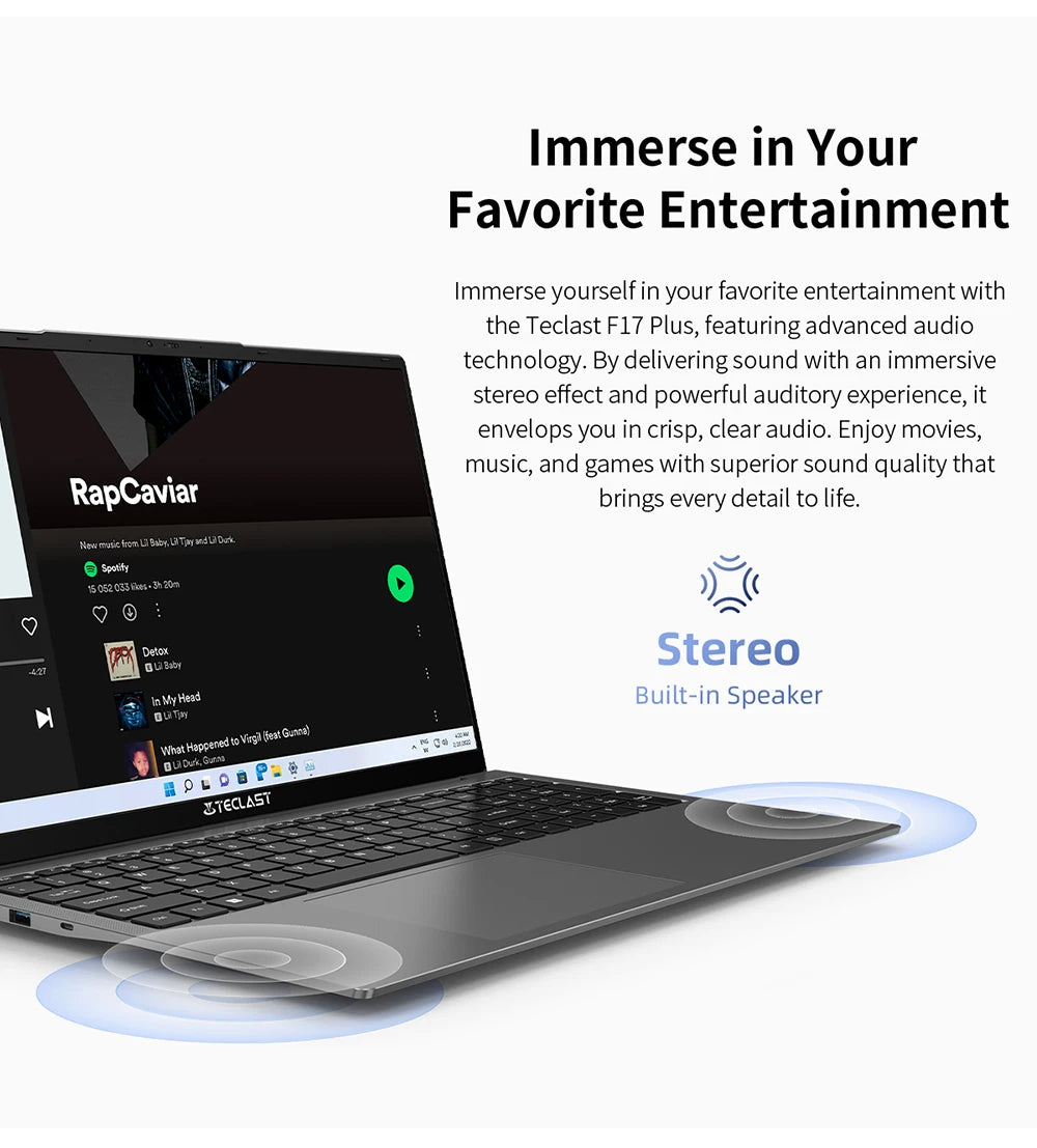 Teclast F17Plus Laptop 17.3 ίντσες