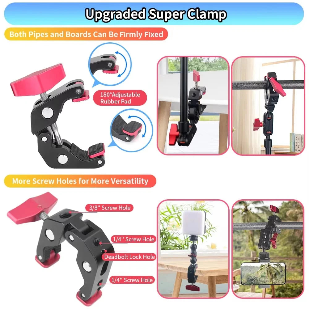 22-Inch Articulating Camera Arm with Clamp
