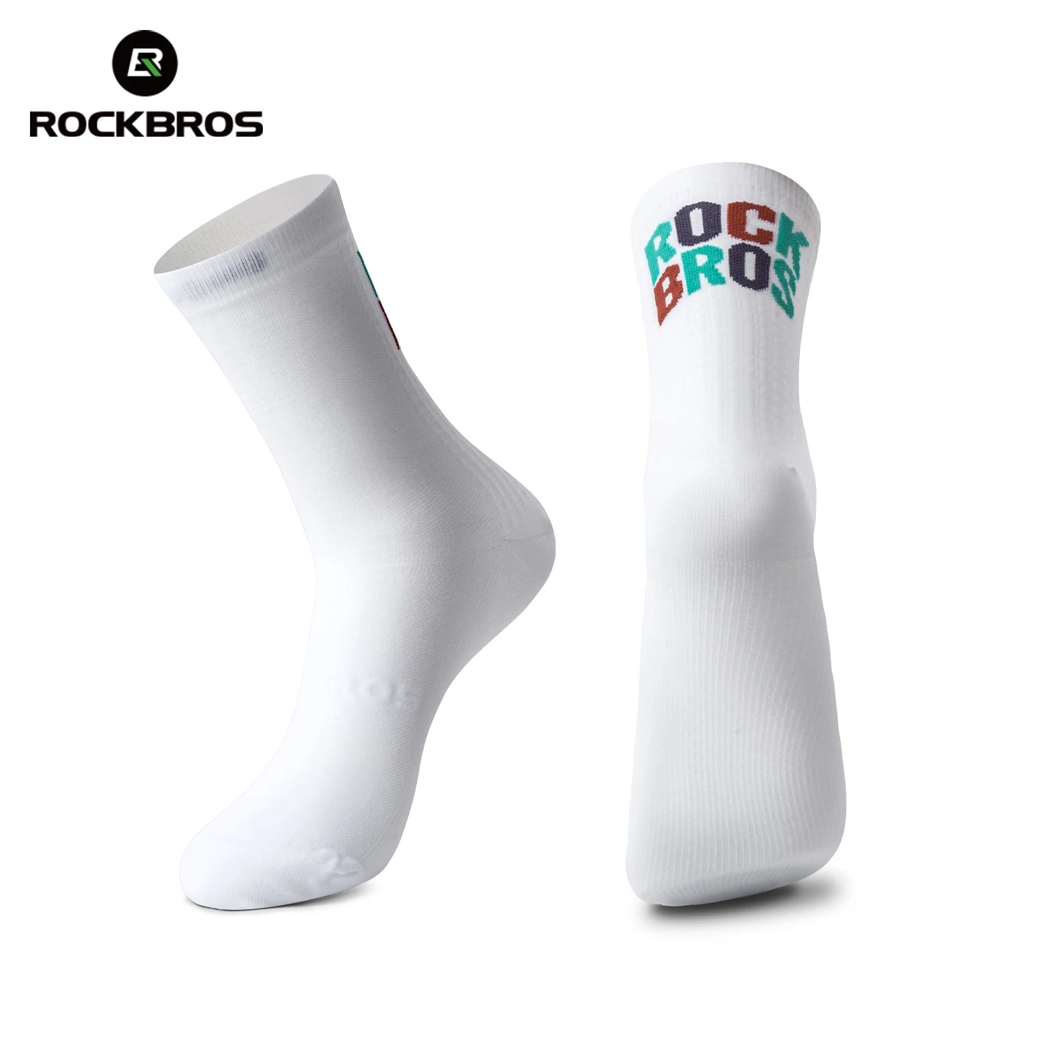 Cycling Socks Knee-High Breathable Stretch Sport Socks
