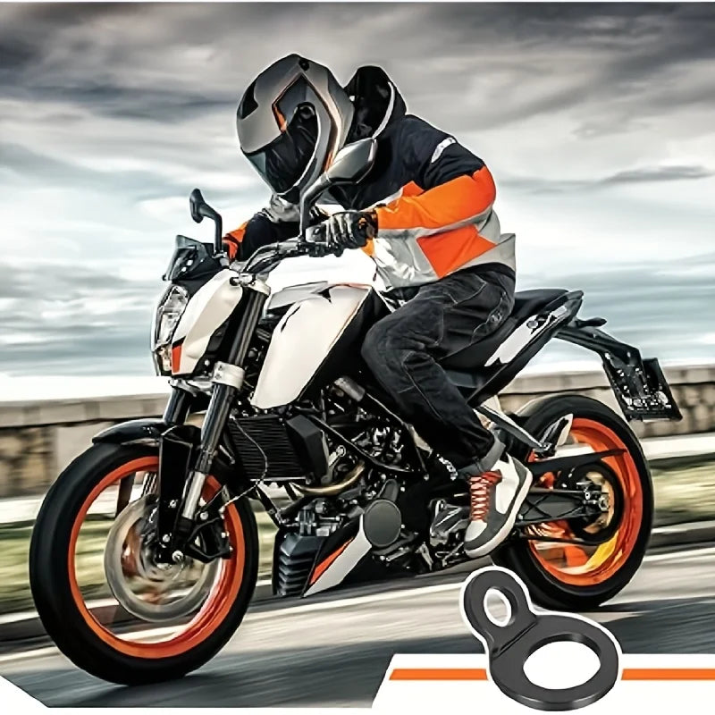 4-Piece Stainless Steel Motorcycle Tie-Down Rings