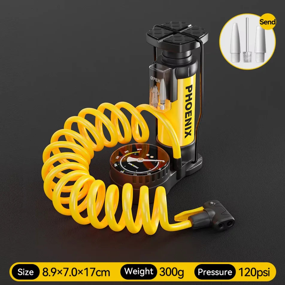 Portable Foot-Operated Pump, Style Options