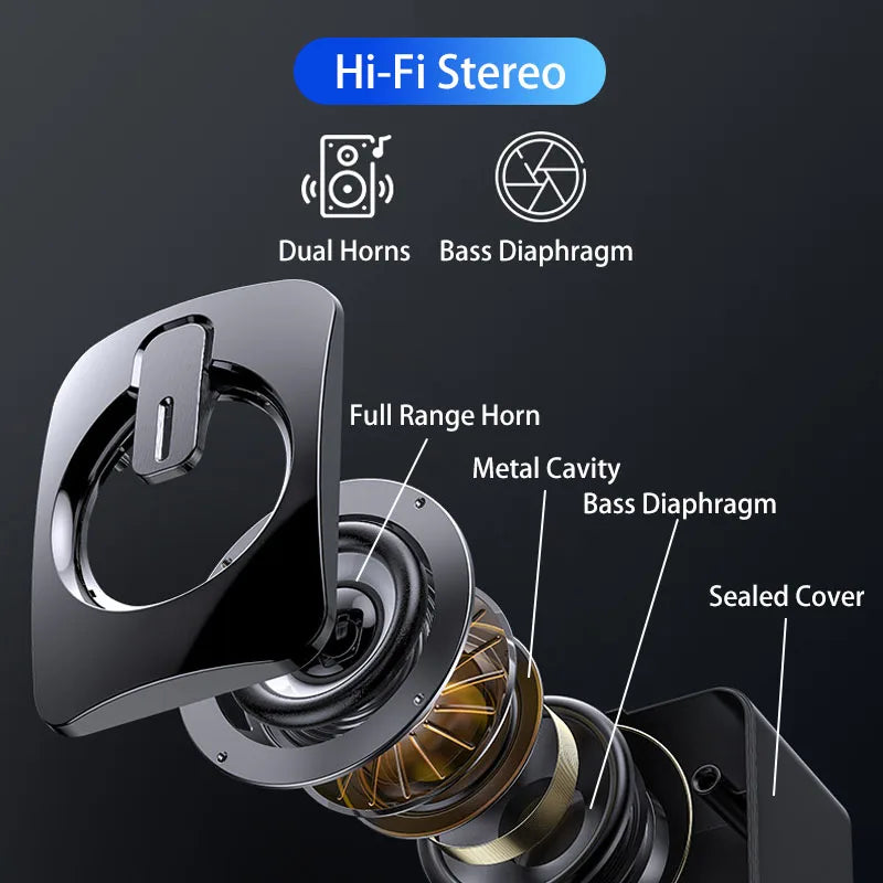 Compact Desktop Speakers with LED Lighting