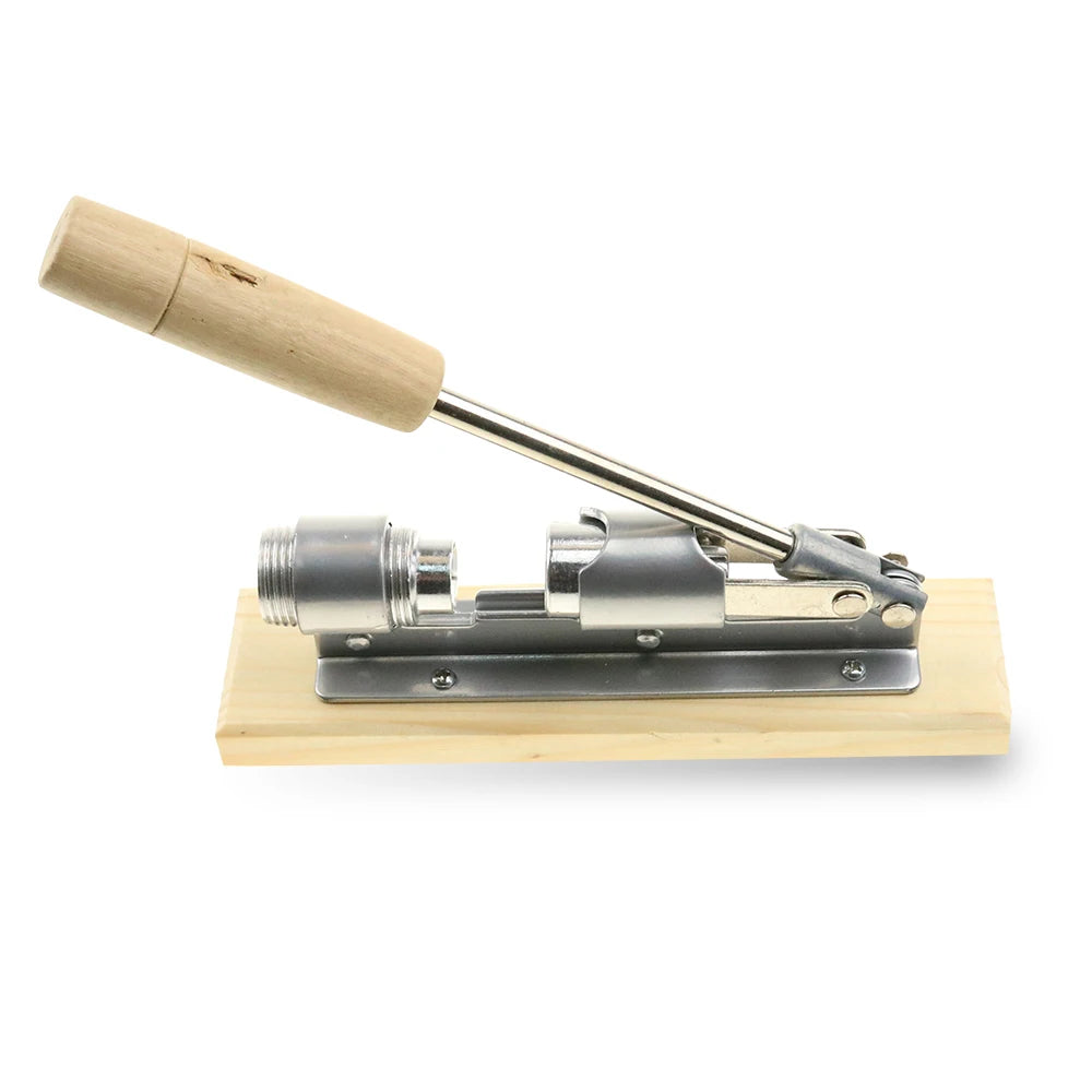 Manual Lever Nutcracker with Wooden Base