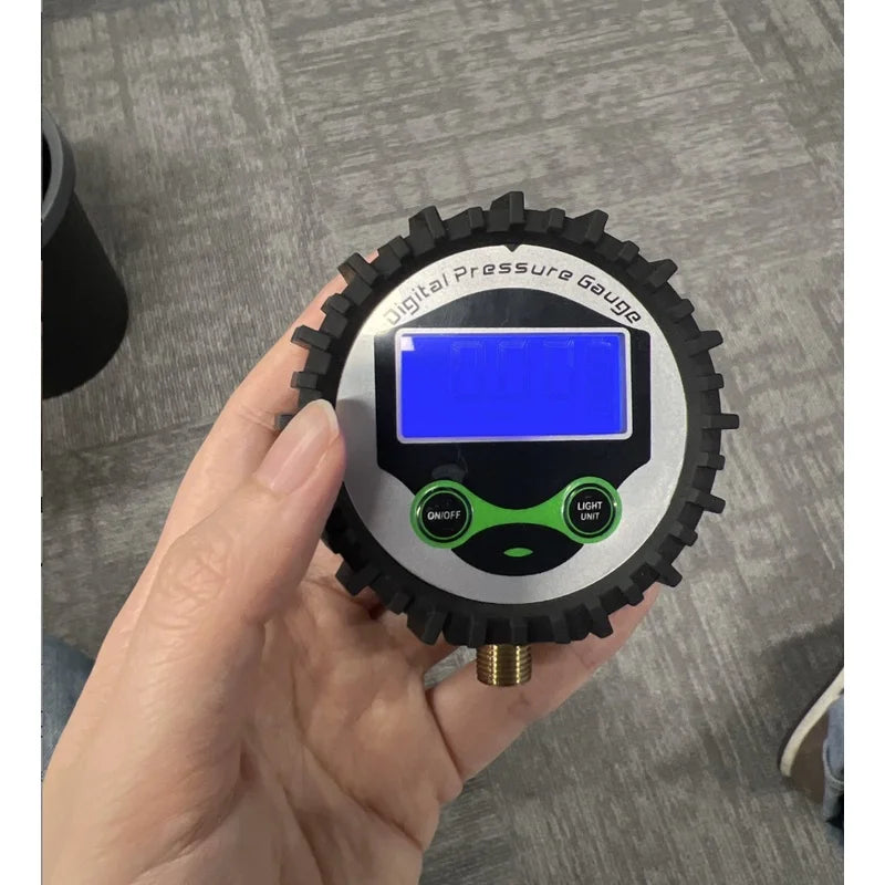 Manómetro digital de 200 PSI con LCD