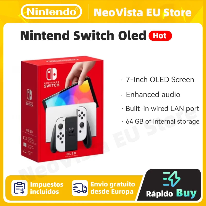 Console di gioco Nintendo Switch OLED Set 64GB