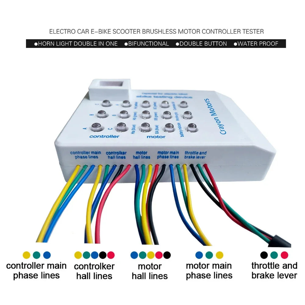 Brushless Motor and Controller Diagnostic Tester