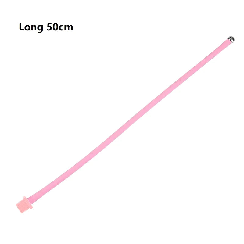 25 to 200cm Long Douche Silicone Enema Syringe Anal Shower Cleaning Head Anal Beads Butt Plug Nozzle Tip Faucet Attachment Gay
