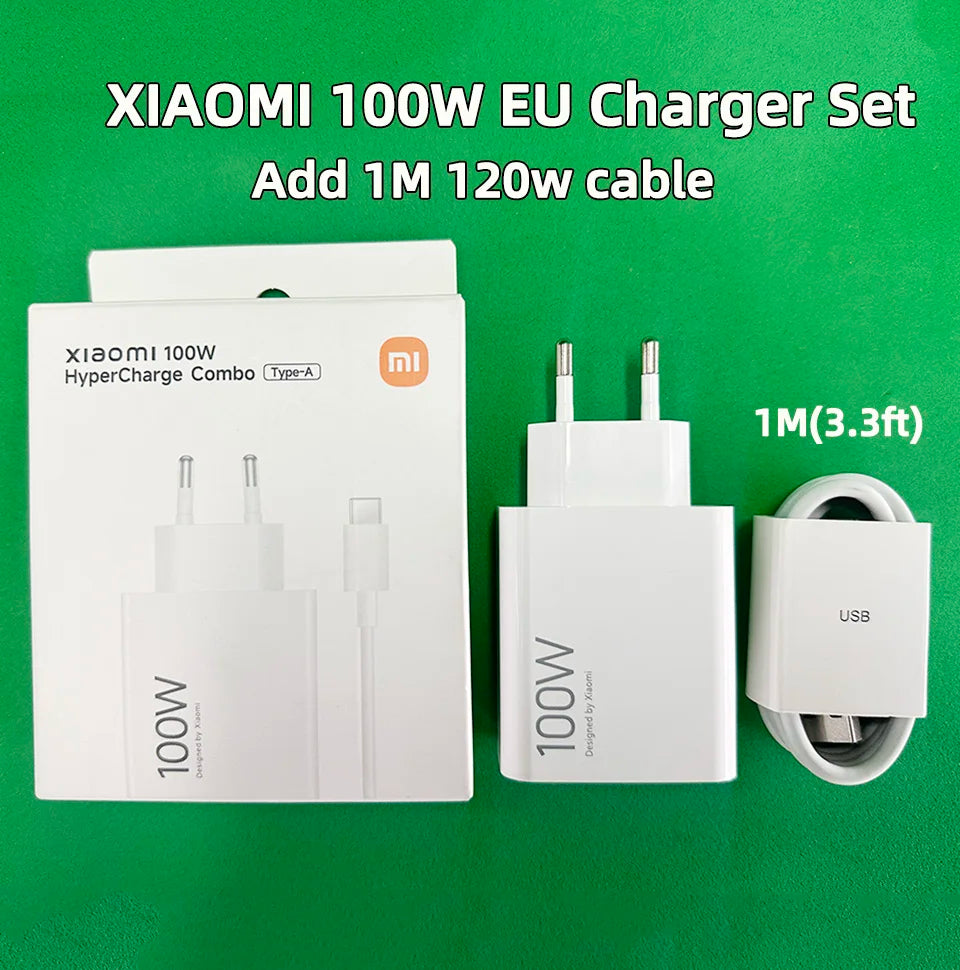 USB Charger and USB-C Cable Options for Xiaomi Phones