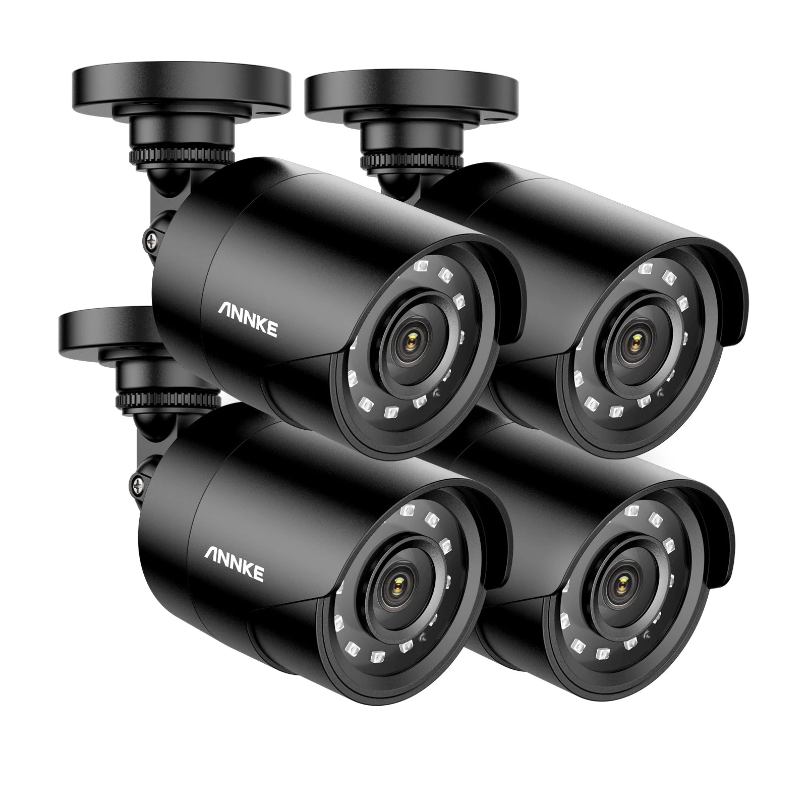 ANNKE 4 Camera 1080P CCTV Kit with Night Vision 30m IP66
