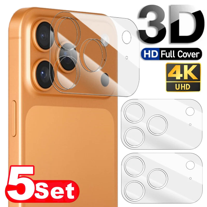 iPhone 17 Series Camera Lens Protector Full Coverage HD Clear Film