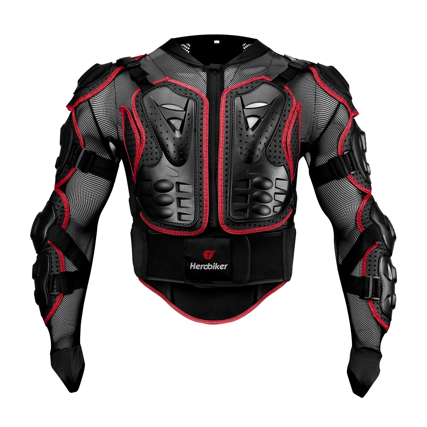 Motorcycle Full Body Armor Jacket with Spine Chest Protection