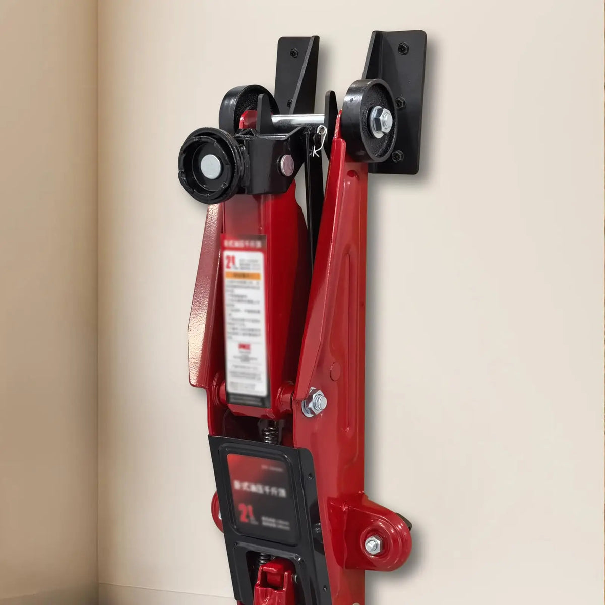 Metal Vehicle Jack Storage Rack, Model QC-QJD-02