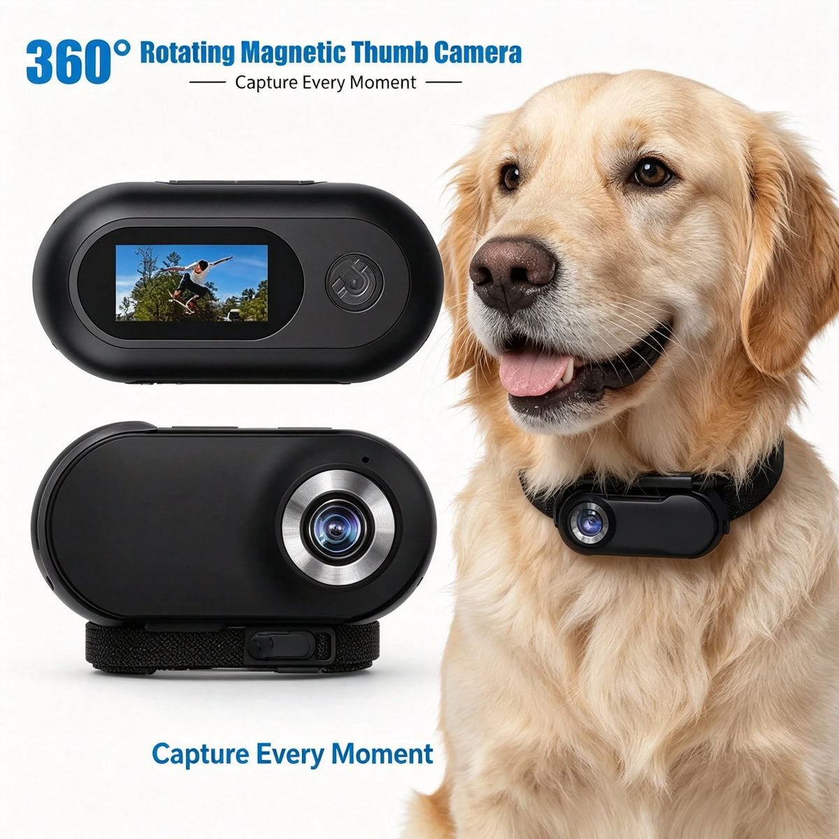 LA10 Pet Collar Camera - Colour Options