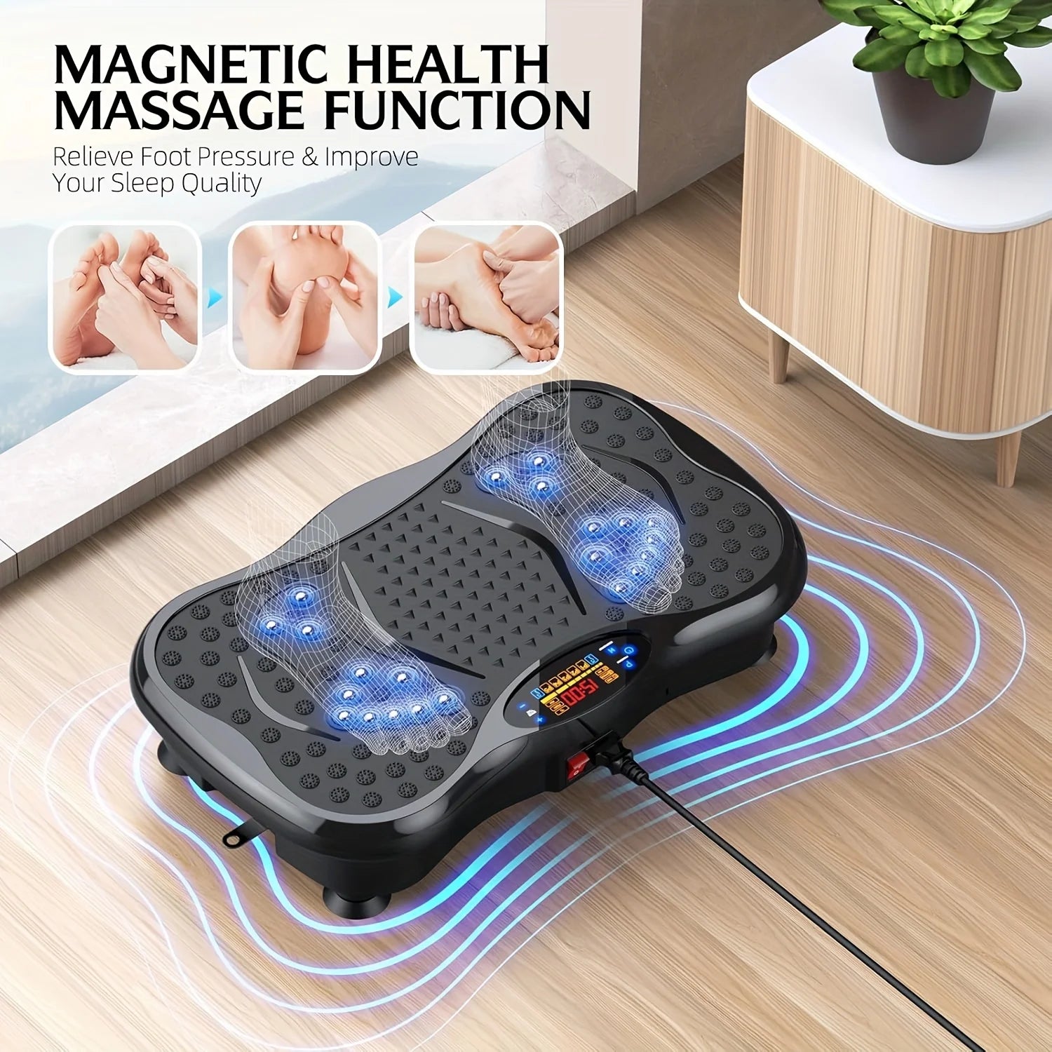 Magnetische Vibrationsplatte mit 200 Geschwindigkeiten