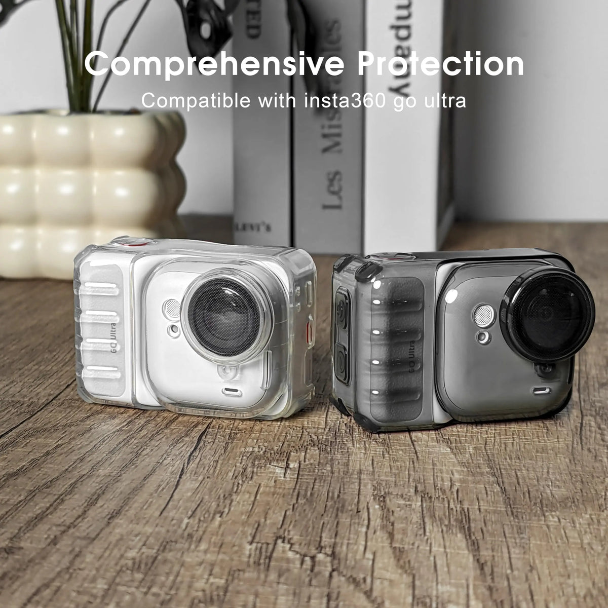 TPU Protective Case for Insta360 GO Ultra with Lens Cap