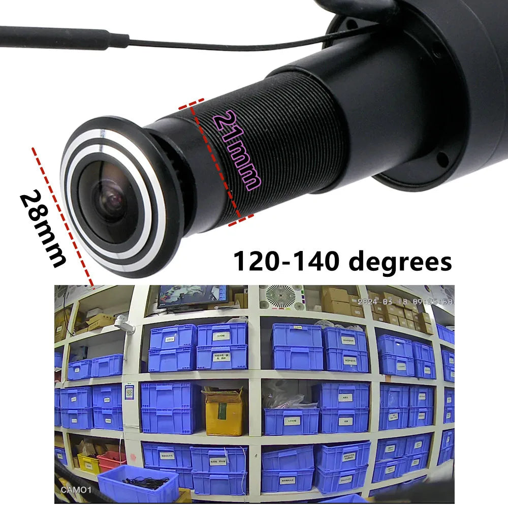 ICSEE WiFi Smart Door Peephole Camera 1080P Fisheye