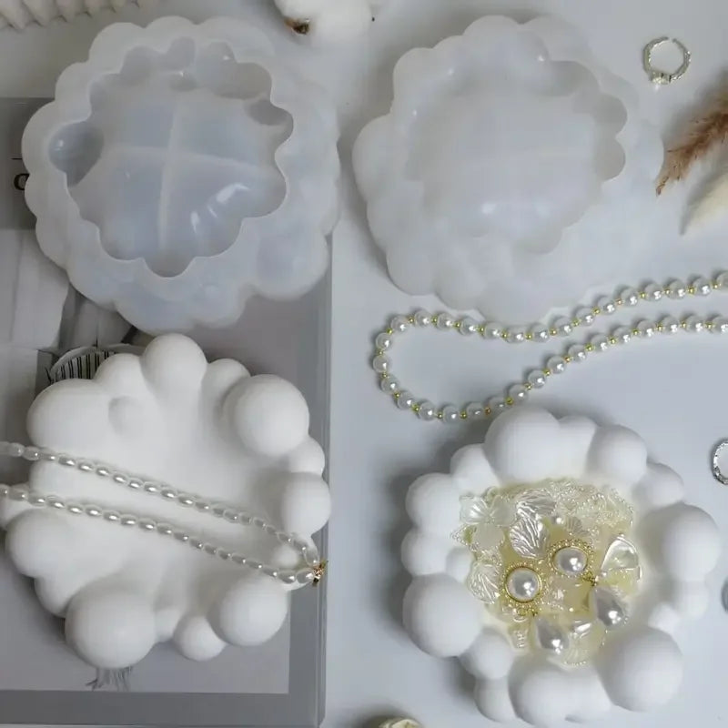 Bubble Cloud Bowl Silicone Craft Mould