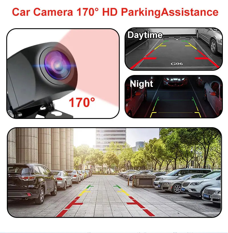 Bezdrôtová 1080P HD cúvacia kamera do auta s WiFi a nočným videním