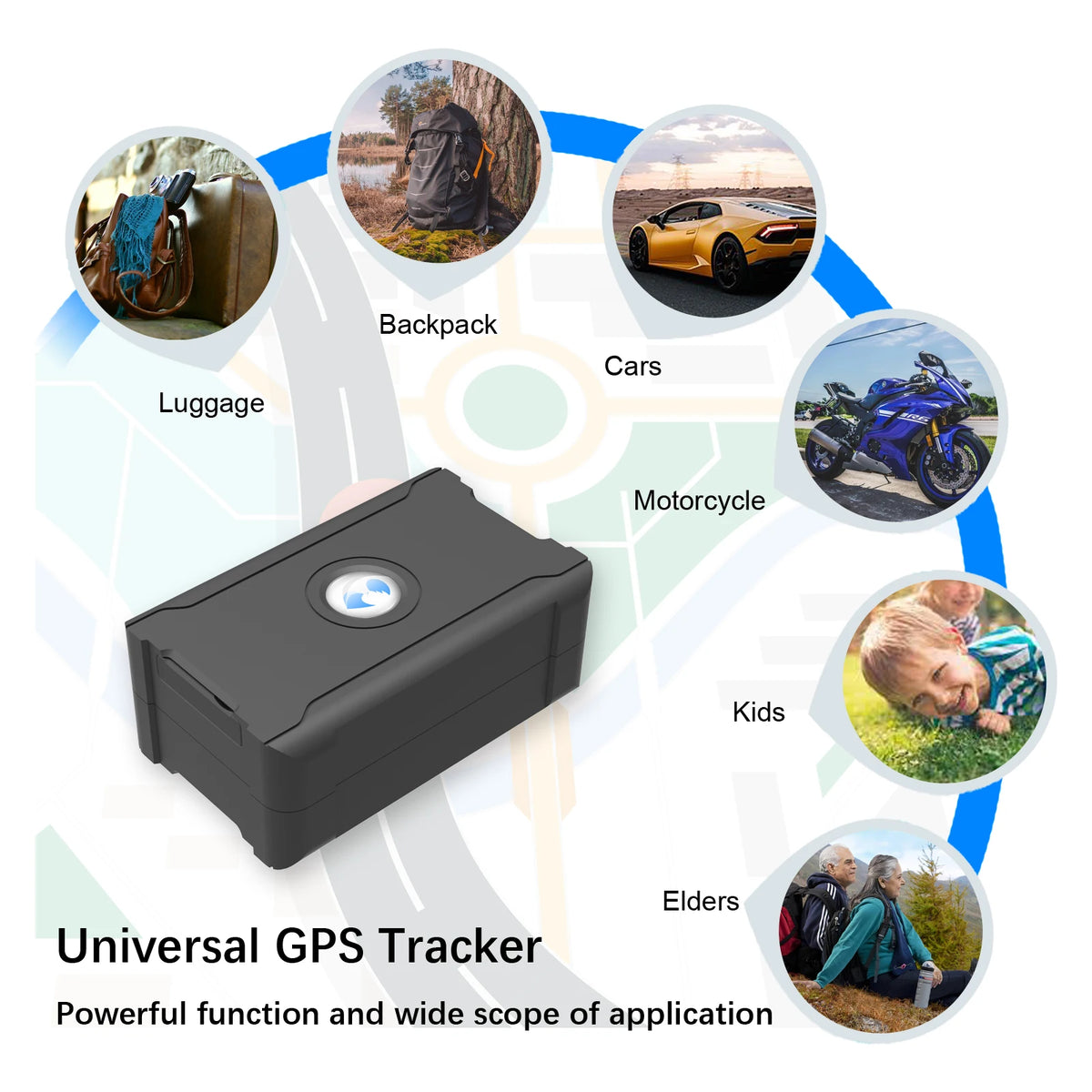 Wireless GPS Tracker for Car with Real-Time Alerts