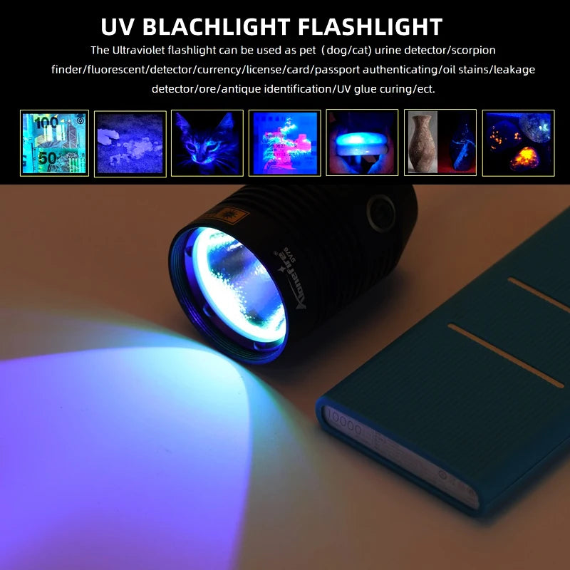 USB-захранван UV инспекционен лампа с опции за дължина на светкавицата
