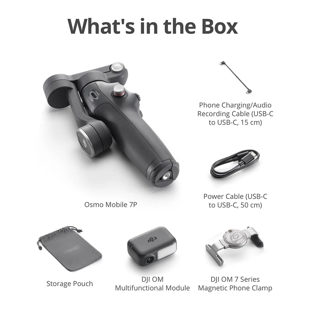 DJI Osmo Mobile 7P 3-Axis Smartphone Gimbal