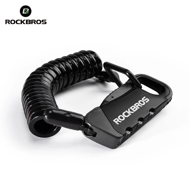 3-Digit Bicycle Cable Lock, 120cm Anti-Theft Lock
