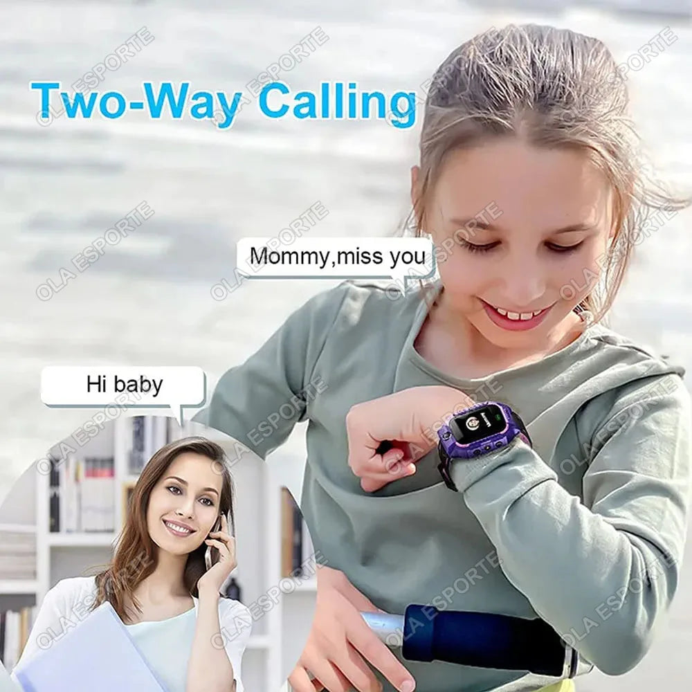 Kids' 2G Calling Smartwatch with SOS Button