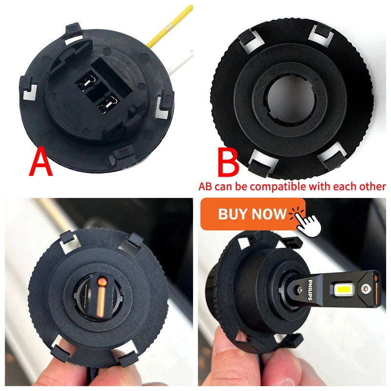 Philips LED 15000lm Ultinon Rally 3590 H4 H7 H8 H11 HB3 HB4 H19 HIR2 H1 Auto světlomet 6500K Bílý Max Power 180W 12V 4200K U359N