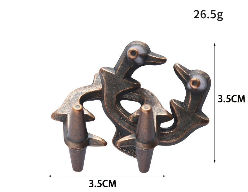Interlocking hjärntrasselpussel – designalternativ