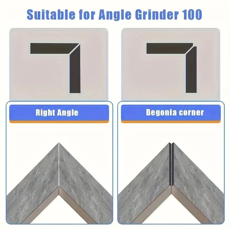 Universal 100 Type Angle Grinder Stand for Tile 45°Chamfer Cutting,Special Precision Cutting Bracket.Tile Chamfer Fixed Holder