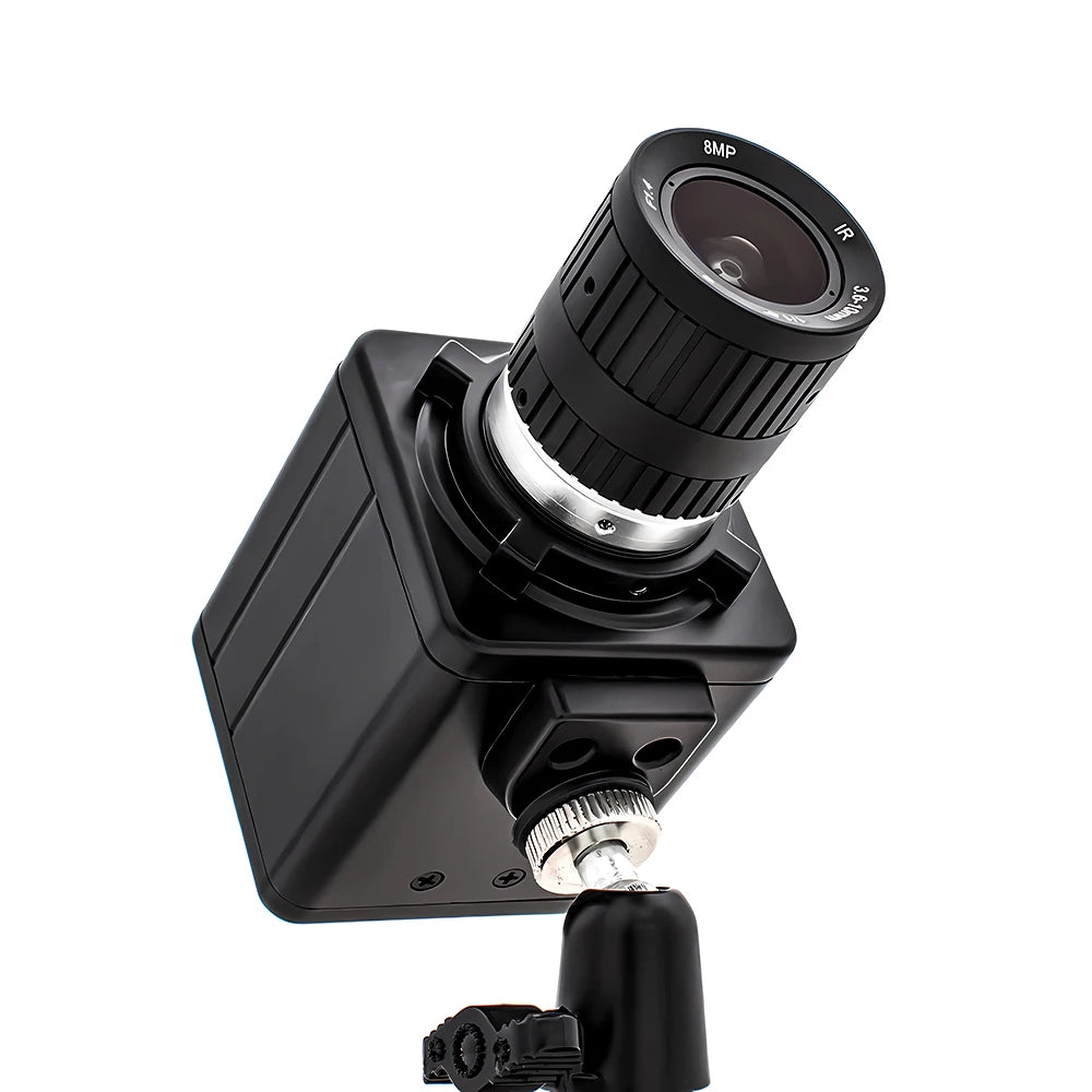 WGWK 4K MINI IP Kamera 3/4/5/8MP Manuální Zoom POE48V CS Objektiv Kovová Krabička Průmyslová Inspekce Bezpečnostní Webkamera Video Dohled