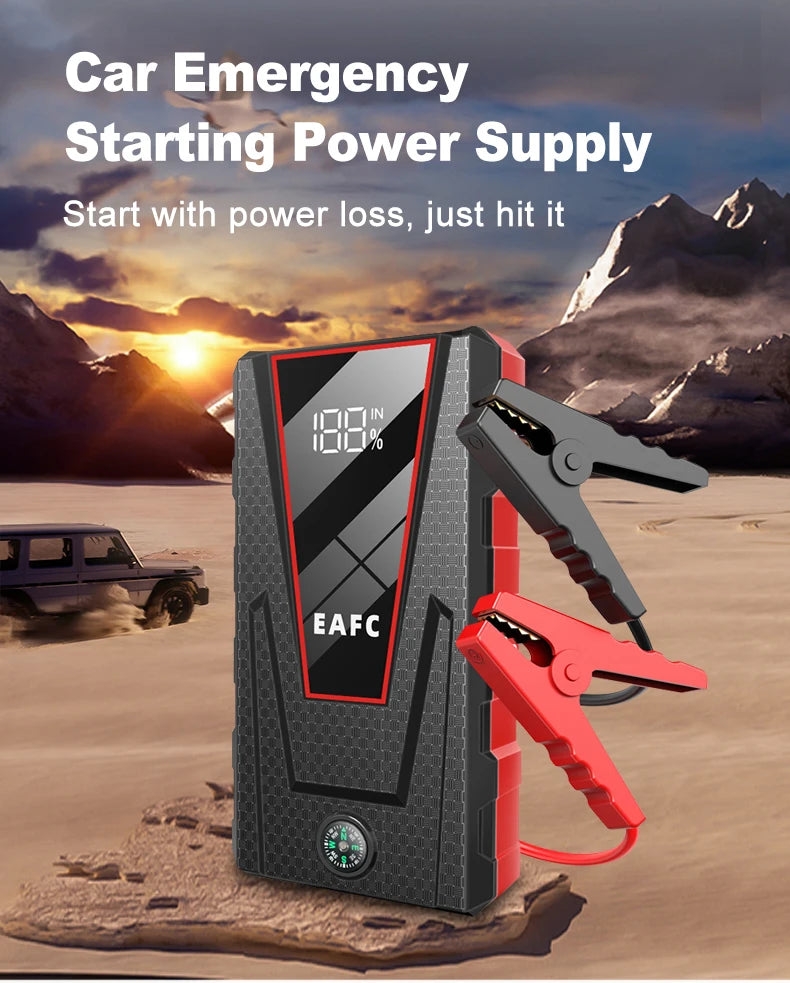 EAFC 12V Portable Car Jump Starter Power Bank