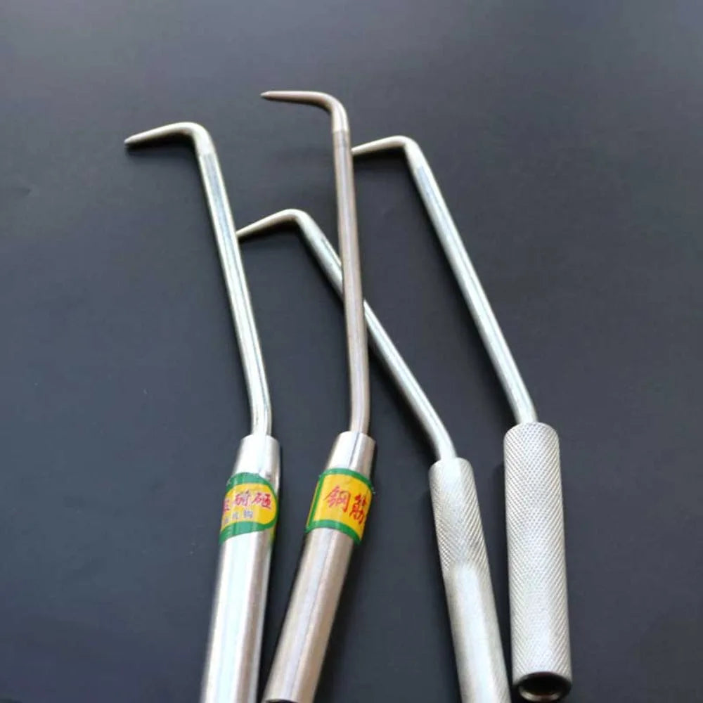 gancio a legatura per armature con ritorno a molla