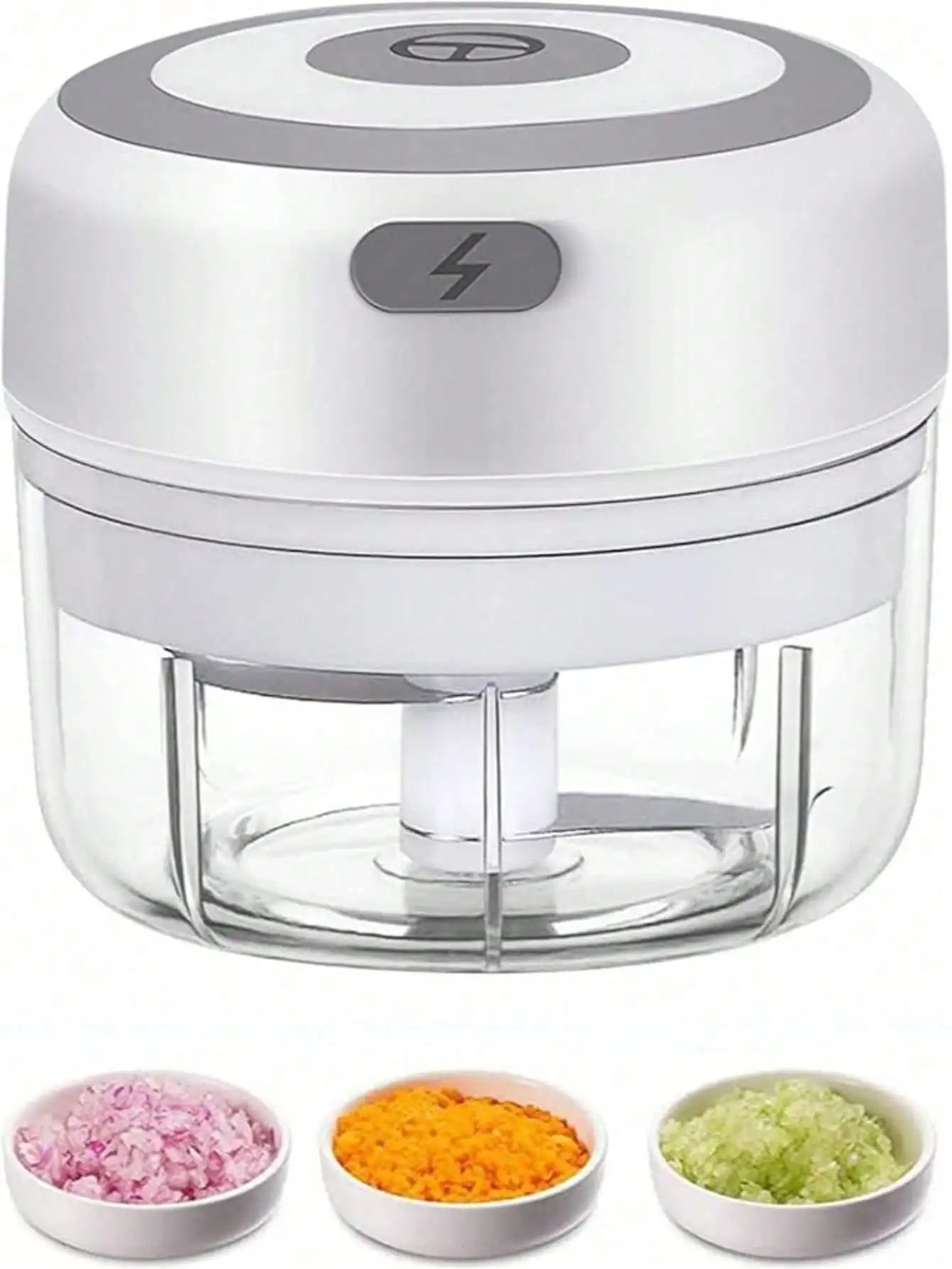 USB Rechargeable Mini Electric Food Chopper 100ml & 250ml