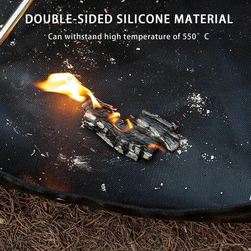 Folding Hexagonal Camping Mat with Handles